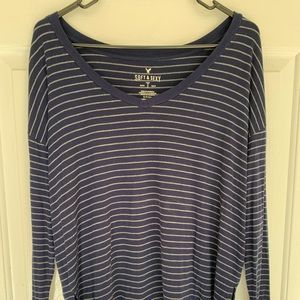 Buy 2 & get 2 free!  AE women’s striped top